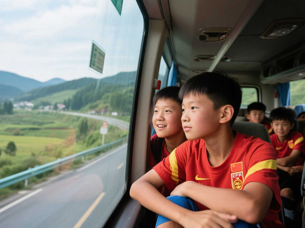 【, could you help me rewrite this title in Chinese from a fresh perspective: "【花絮】国少队赴比赛场地踩场 大巴限高无奈绕行"? Please return just one title. 【, could you help me rewrite this title in Chinese from a fresh perspective: "【花絮】国少队赴比赛场地踩场 大巴限高无奈绕行"? Please return just one title.